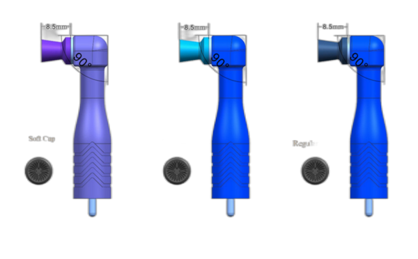 Disposable prophy angle