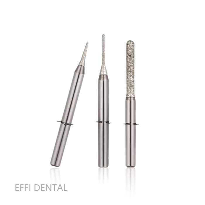 Dental CAD CAM Glass Ceramic Milling Burs for VHF