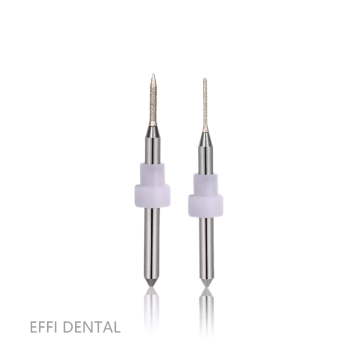 Dental CAD CAM Glass Ceramic Milling Burs for Roland