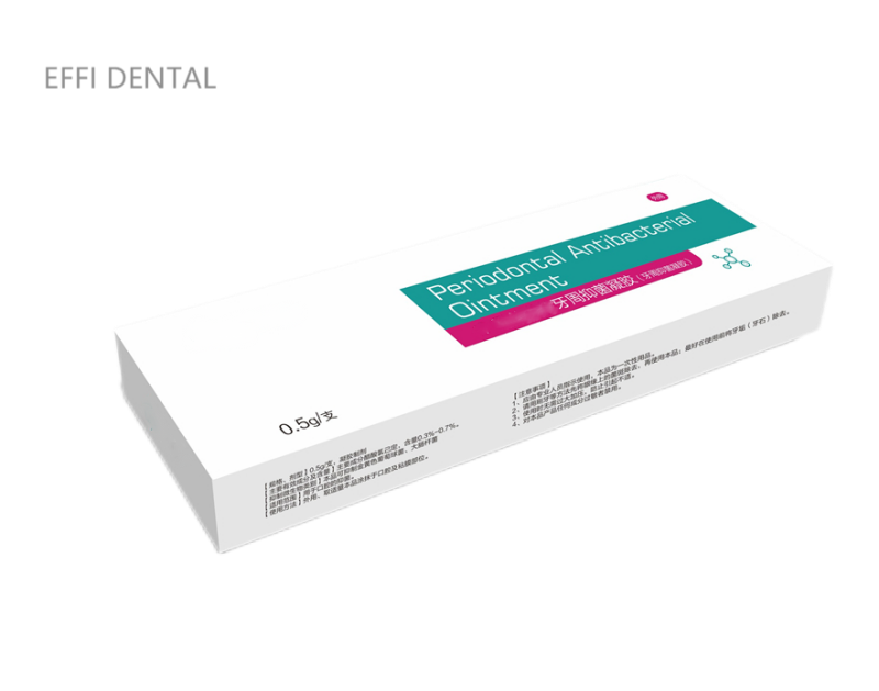 Periodontal antibacterial gel