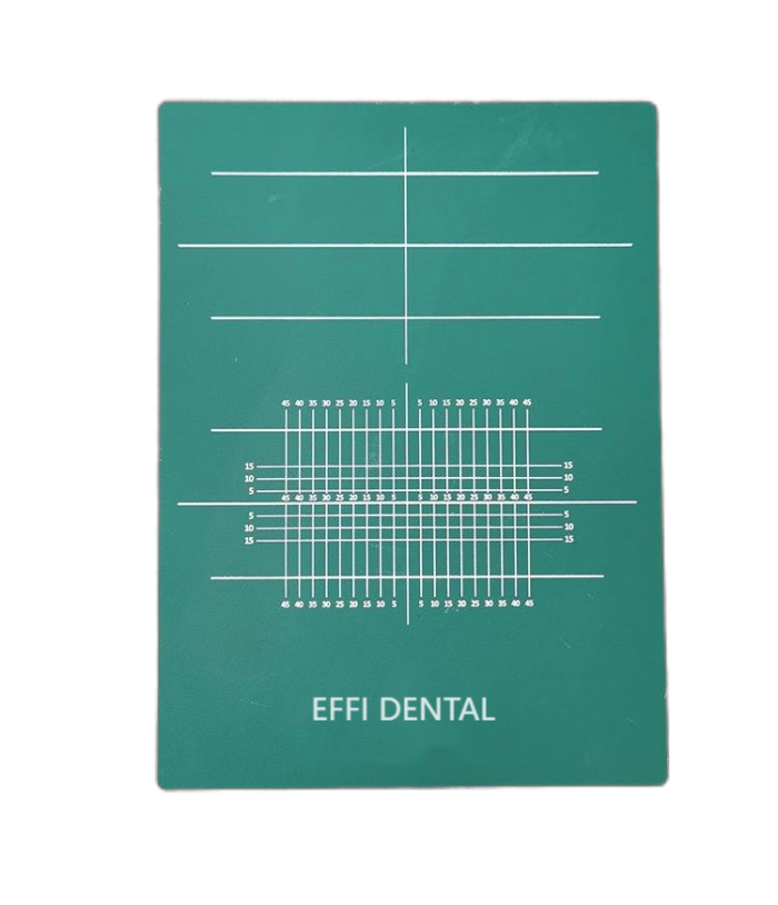 Plate engraving denture drawing